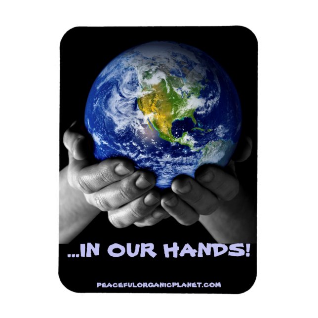 MAGNET-EARTH-HANDS MAGNET (Vertikal)