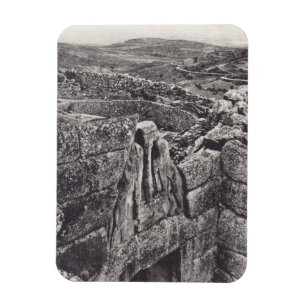 Magnet Einmalige Aussicht LöwenGate Mycenae Griech