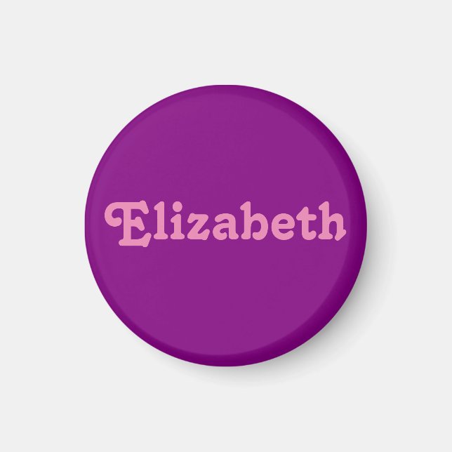 Magnet Elizabeth (Devant)