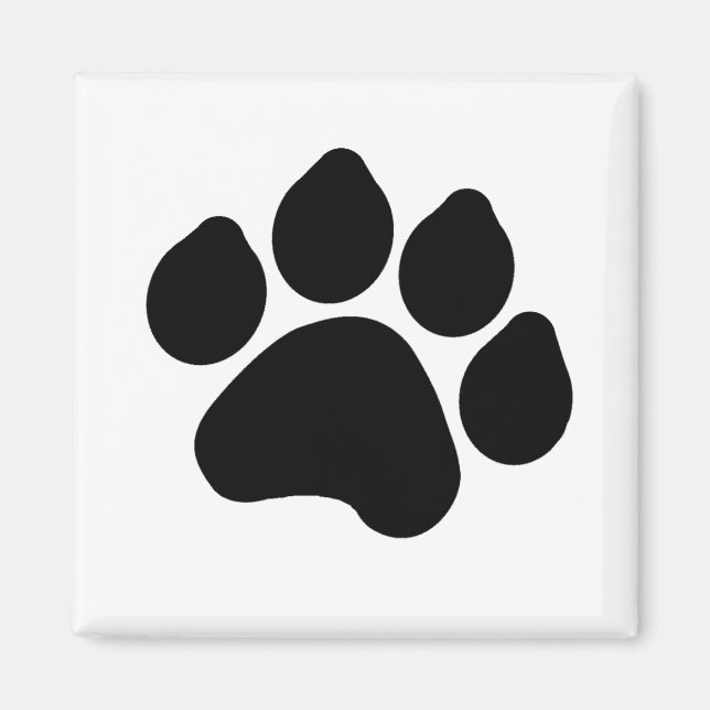 Magnet Empreinte de patte (Devant)
