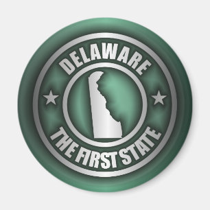 Magnet en acier du "Delaware" (vert)