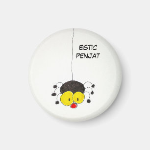 Magnet „estic penjat“.