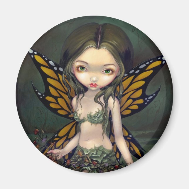 Magnet "Fairy with Driry Blume" (Vorne)