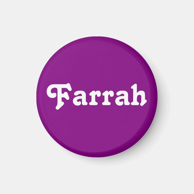 Magnet Farrah (Vorne)