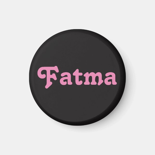 Magnet Fatma (Devant)