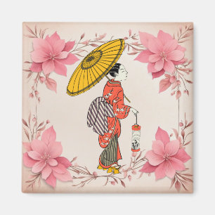 Magnet féminin asiatique