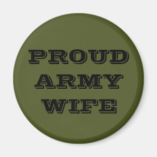 Magnet Fière épouse de l'armée
