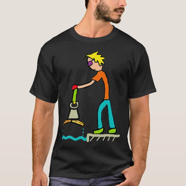 Magnet Fischen _1 T-Shirt (Vorderseite)