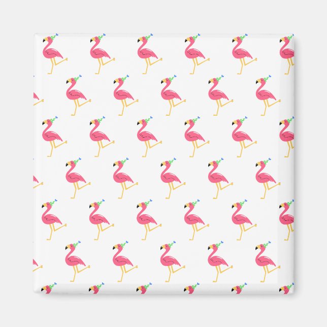 Magnet Flamant rose (Devant)