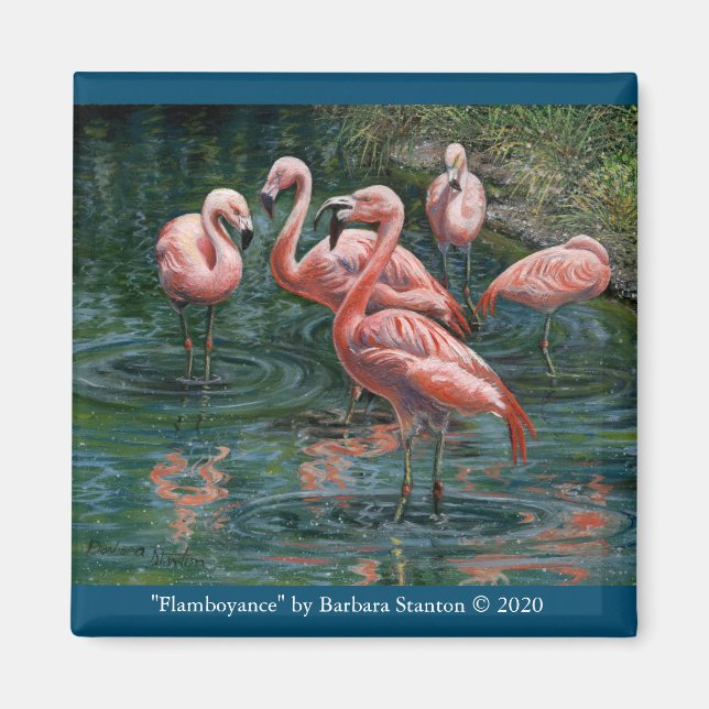 Magnet "Flamboyance" (Vorne)