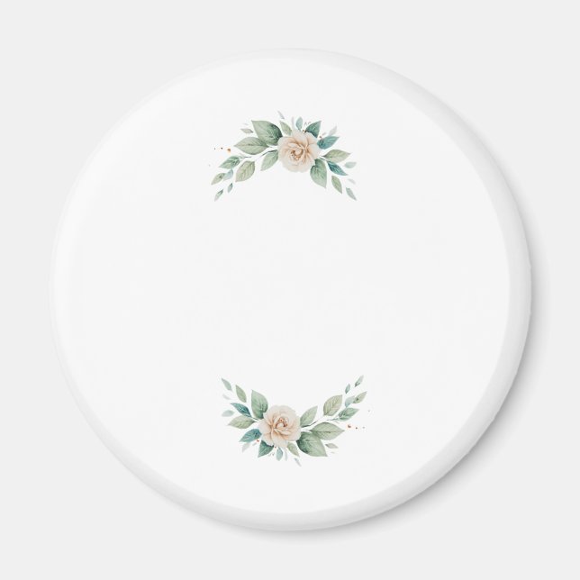 magnet fleurs  (Devant)