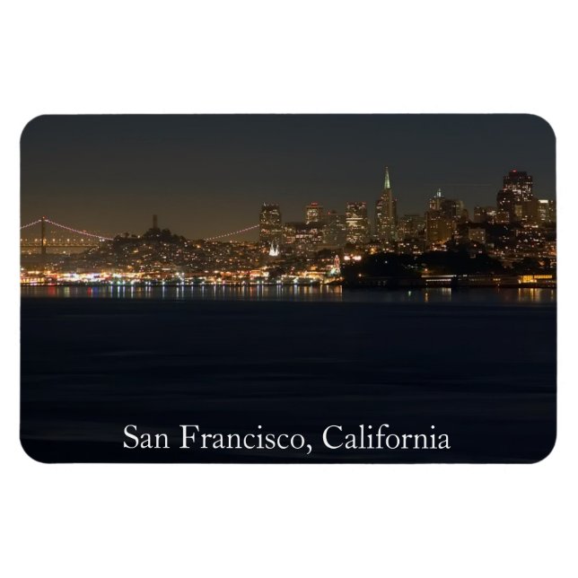 Magnet Flexi Premium de San Francisco (Horizontal)