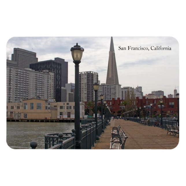 Magnet Flexi Premium de San Francisco (Horizontal)
