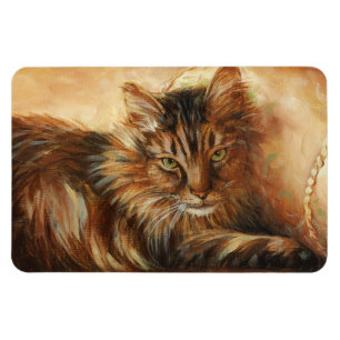 Magnet Flexible 0005 Chat sur aimant Coussin