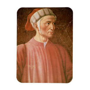Magnet Flexible 1265-1321) détails de Dante Alighieri (de son
