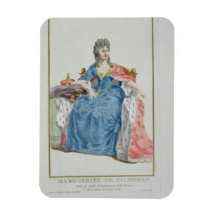 Magnet Flexible 1353-1412) reines de Margaret (du Danemark,