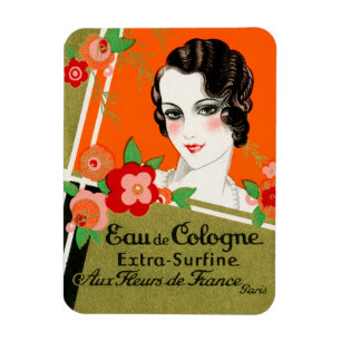 Magnet Flexible 1925 Fleurs de Paris France Parfum