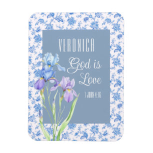 Magnet Flexible 1 Jean 4:16 Dieu est Amour – Christianisme Personn