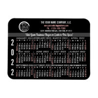 2022 Calendrier personnalisé Nom du logo commercia