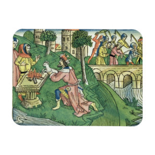 Magnet Flexible 2 Rois 16 9-16 Le peuple de Damas est pris c