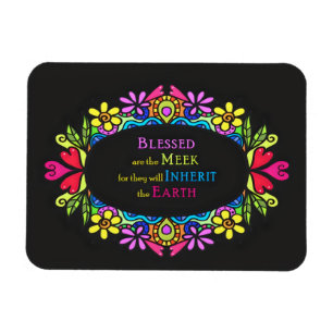 Magnet Flexible 3ème Béatitude - Bénis sont les Meek