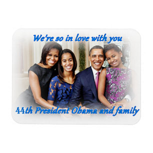 Magnet Flexible 44ème Président Barack Obama_
