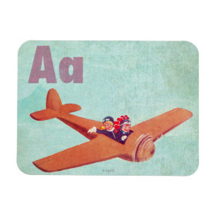 Magnet Flexible A est pour l'avion