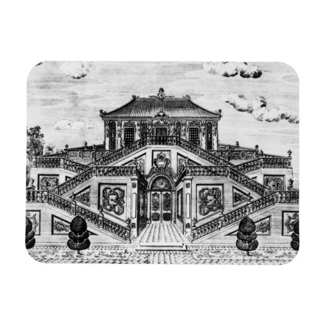 Magnet Flexible A l'est du Palais du Calme de la Mer, Ga (Horizontal)