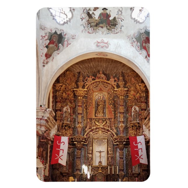 Magnet Flexible À l'intérieur de la mission San Xavier del Bac, Tu (Vertical)