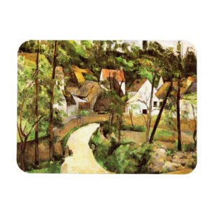 Magnet Flexible A Turn in the Road Paul Cezanne