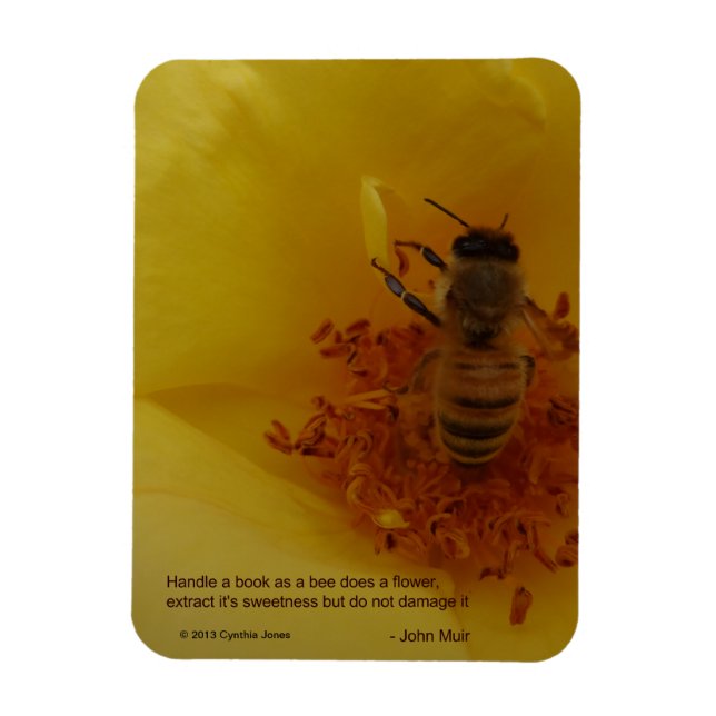 Magnet Flexible Abeille (Vertical)