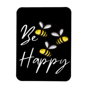 Magnet Flexible Abeille Joyeux Cadeaux D'Abeille, J'Aime Abeille, 