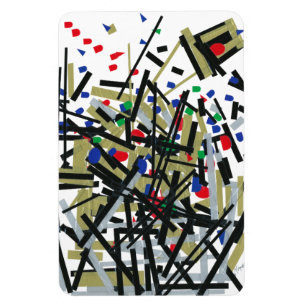 Magnet Flexible Abstrait dans les formes de bande et de lettres 1