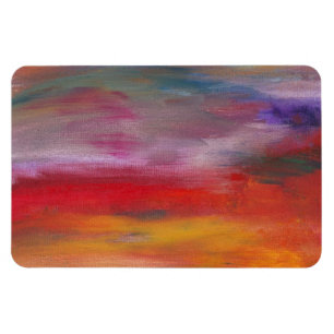 Magnet Flexible Abstrait - Gouache & Acrylique - Rêves Agréables