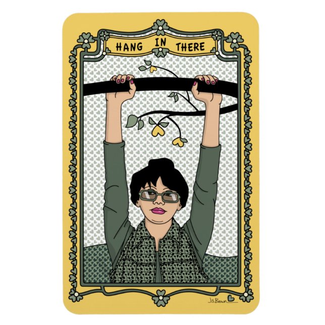 Magnet Flexible Accrocher le aimant du réfrigérateur There_C_4x6 (Vertical)