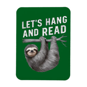 Magnet Flexible Accrochons-nous et lisons Amoureux de la lecture d