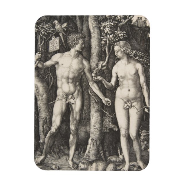 Magnet Flexible Adam et Eve, 1504 (Vertical)