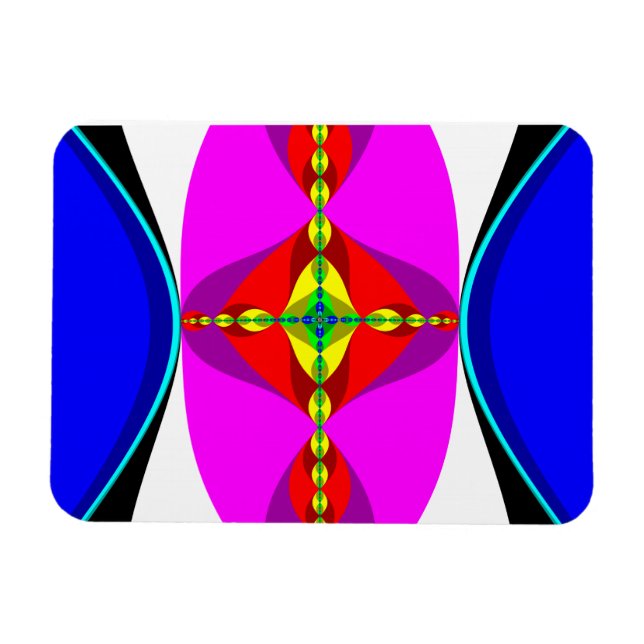 Magnet Flexible ADN - Art fractal (Horizontal)