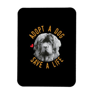 Magnet Flexible Adopter un chien Sauver une Secourt de vie Terre-N