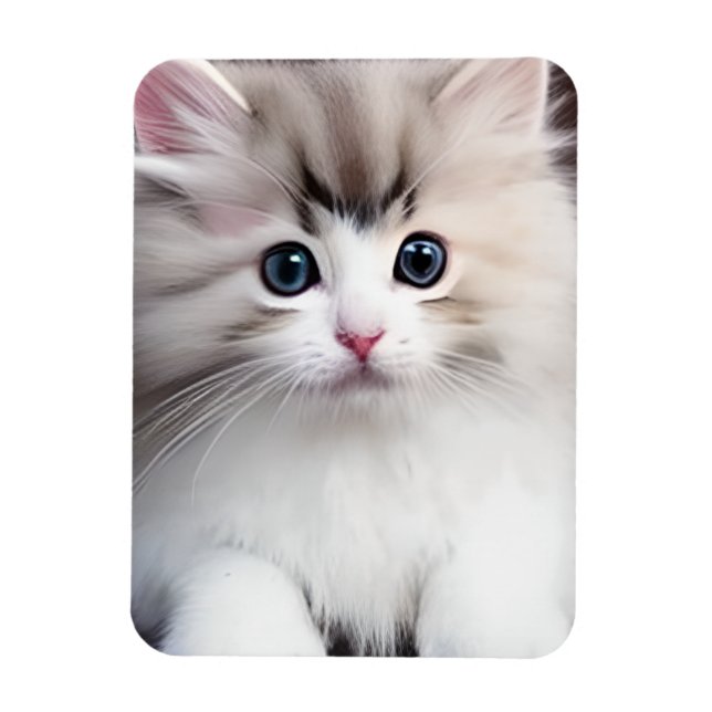 Magnet Flexible Adorable Kitten (Vertical)