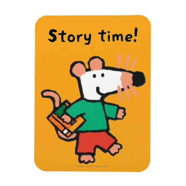 Magnet Flexible Adorable Maisy aime à lire (Vertical)