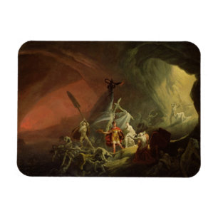 Magnet Flexible Aeneas et la sibylle, c.1800 (huile sur la toile)