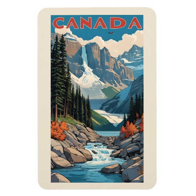 Magnet Flexible Affiche Canada Travel (Vertical)