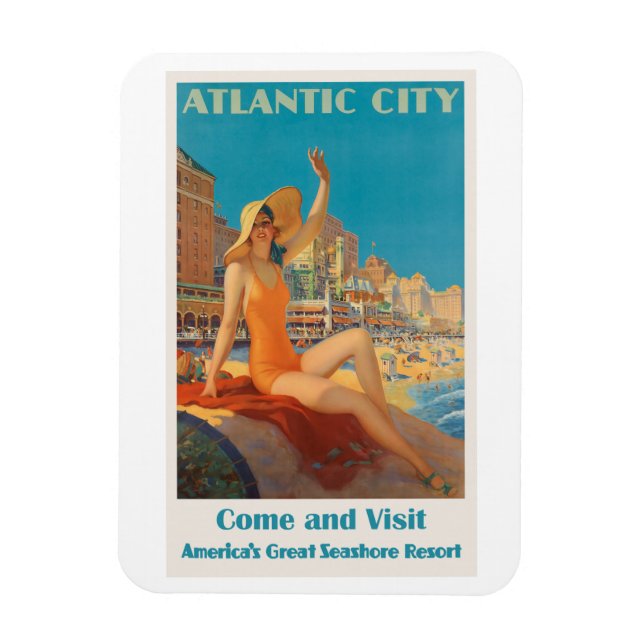Magnet Flexible Affiche de Travel (Vertical)
