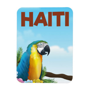 Magnet Flexible Affiche de voyage Haïti