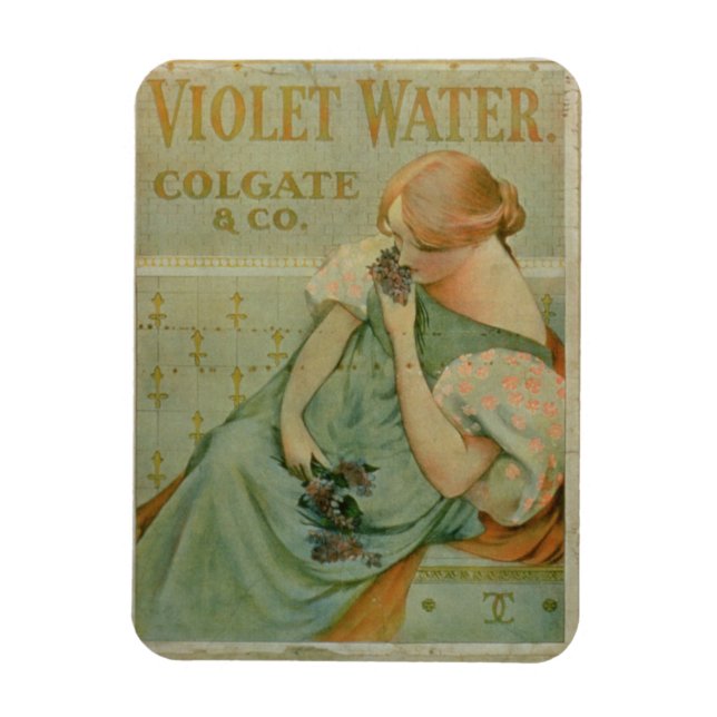 Magnet Flexible Affiche publicitaire 'Violet Water', par Colgate & (Vertical)