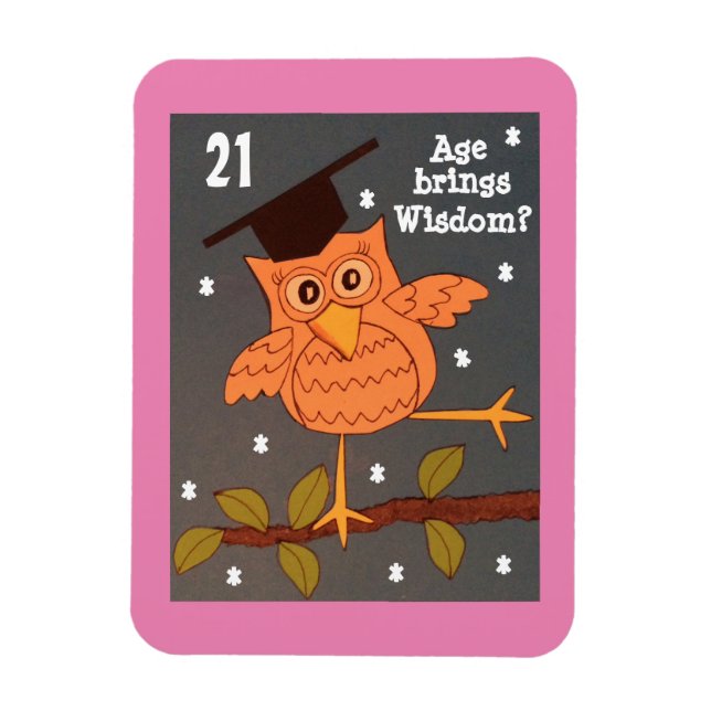 Magnet Flexible Age apporte carte de sagesse (Vertical)