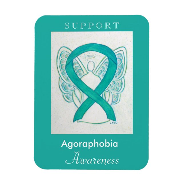 Magnet Flexible Agoraphobie Sensibilisation Ruban Angle magnétique (Vertical)