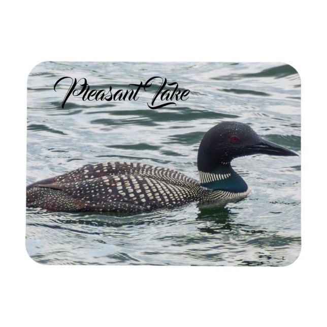 Magnet Flexible Agréable Aimant Loon Lake (Horizontal)