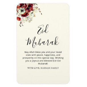 Magnet Flexible Aïd Moubarak Ramadan Kareem Aïd al Fitr Elégant